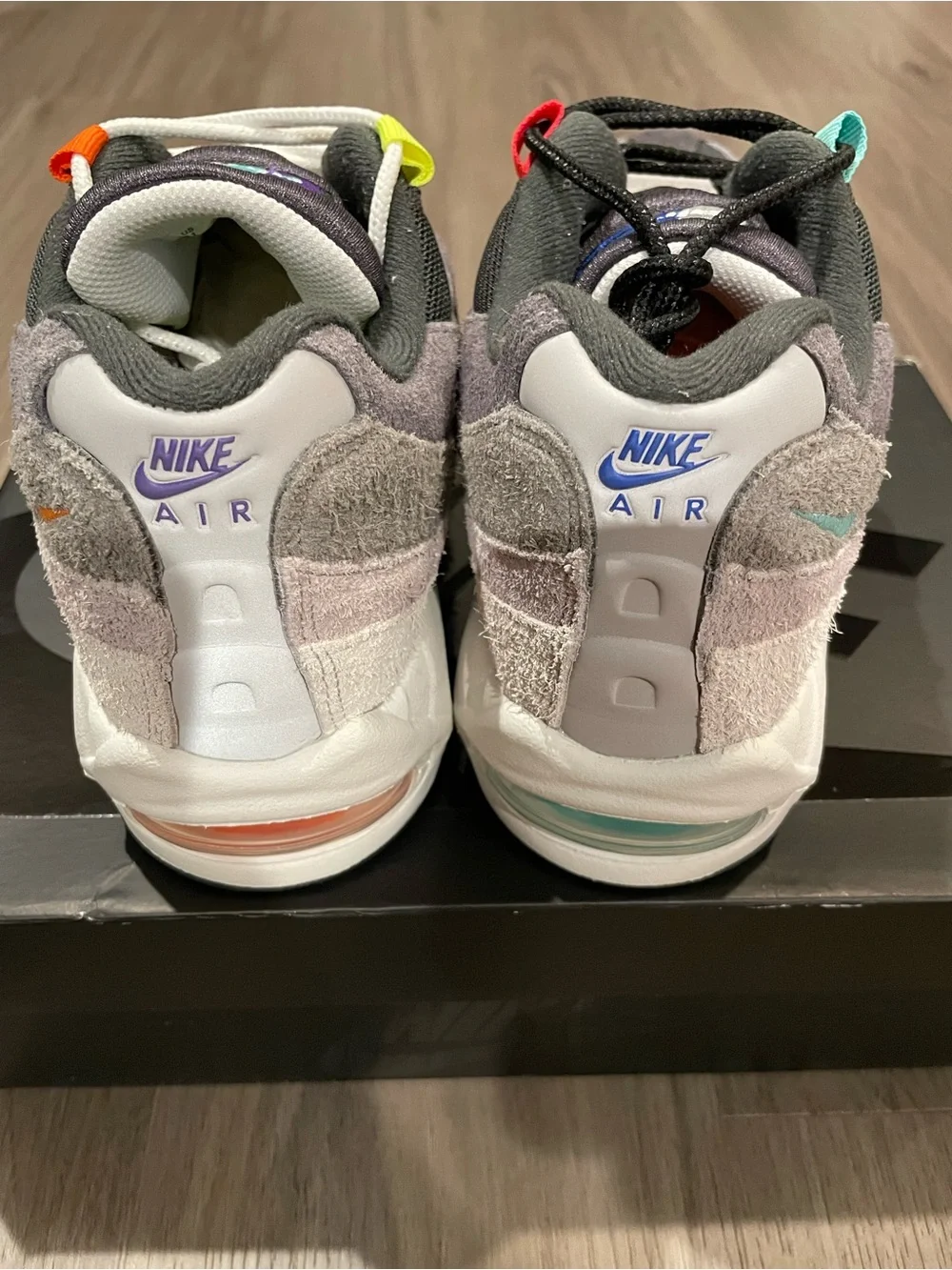 New Nike Air Max 95 Big Bubble Premium OG ‘Greedy/What The 2026’ Retro — Size 11 - Picture 6 of 10